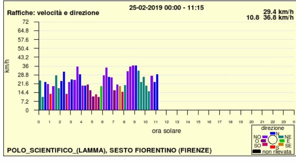 Allerta gialla per rischio vento forte a Firenze  - FonteComuneFirenze 