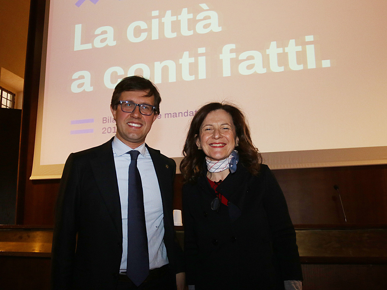 Vicesindaco Giachi con il sindaco Nardella (fonte foto ufficio stampa comune)