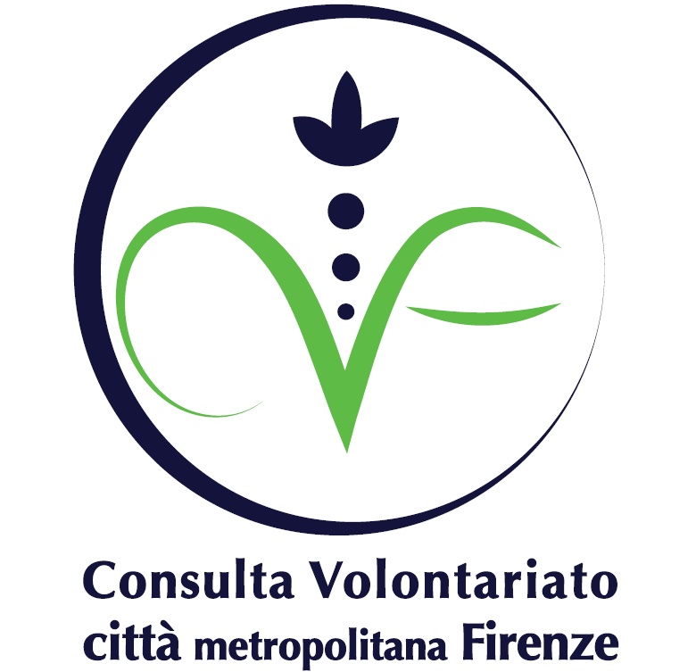 Il logo vincitore della Consulta Metropolitana del Volontariato