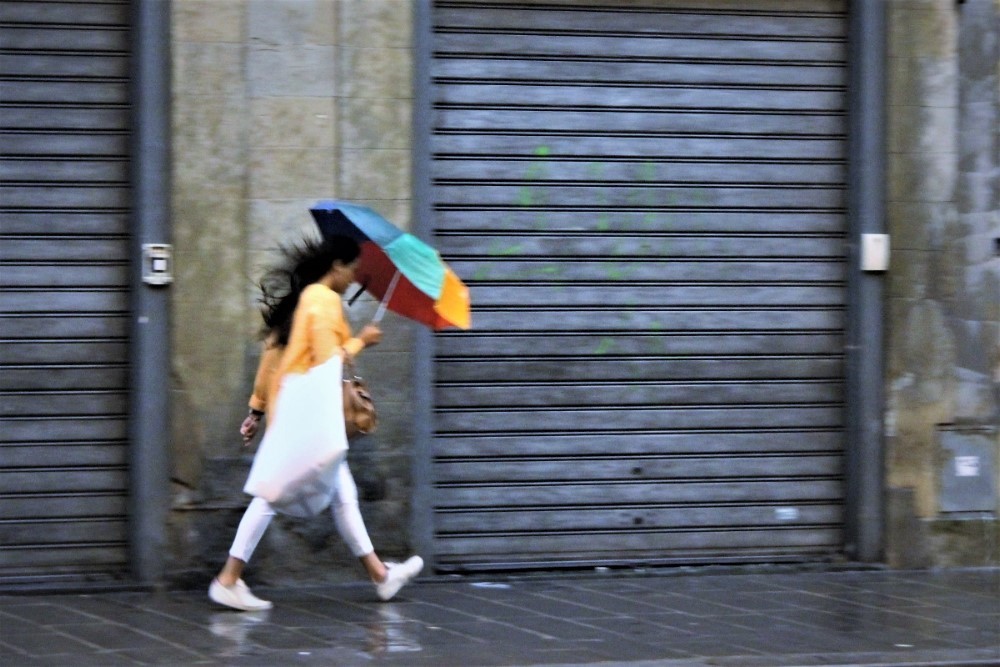 Vento forte a Firenze (foto Antonello Serino MET)