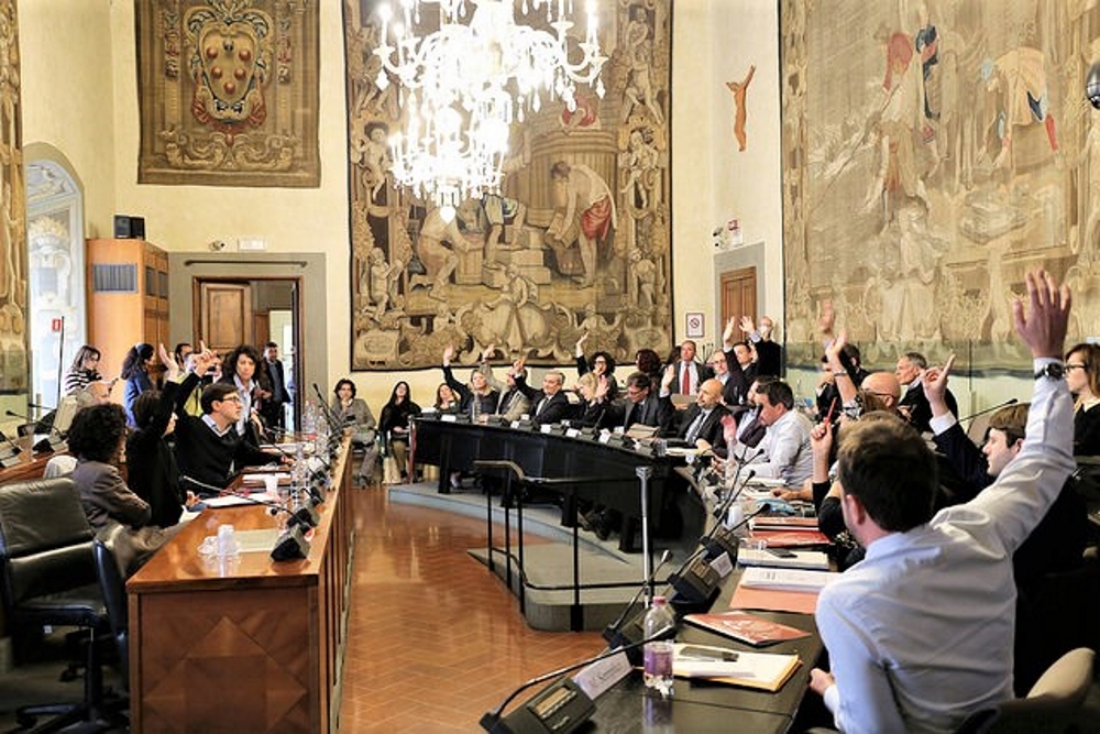 Consiglio e Conferenza metropolitani mercoledì 27 marzo (foto Antonello Serino MET)