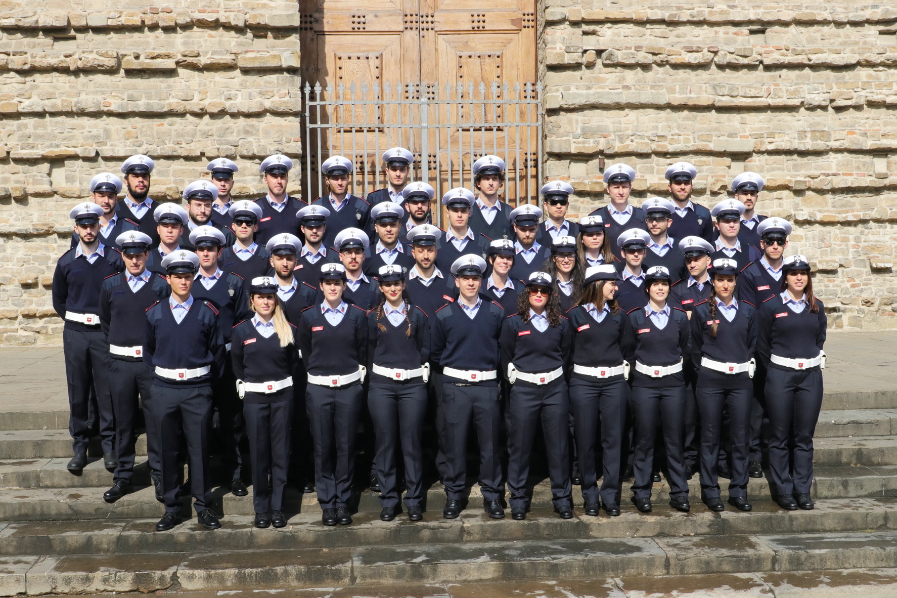 Firenze. Presentati i nuovi 47 agenti di Polizia Municipale (fontefotocomuneFirenze) 