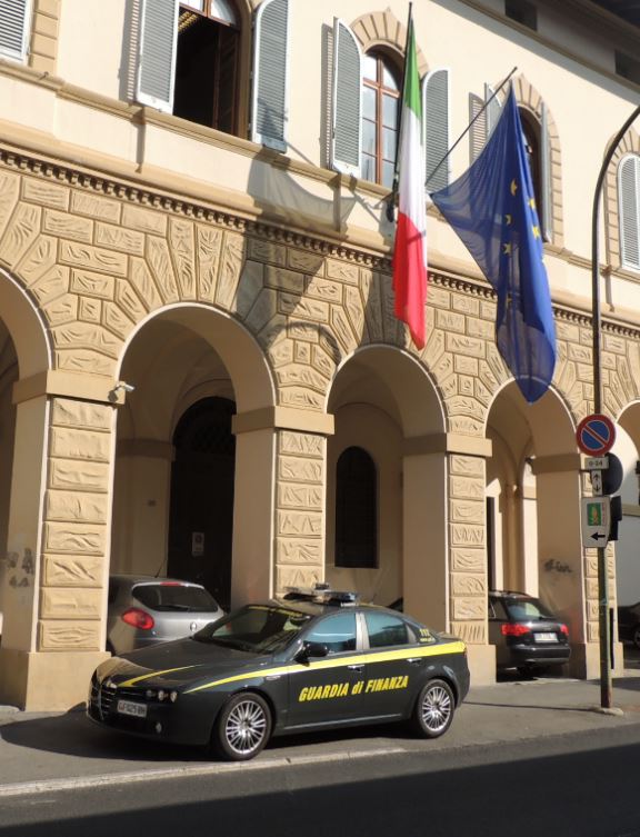 Il Comando della GdF di Siena (foto da comunicato)