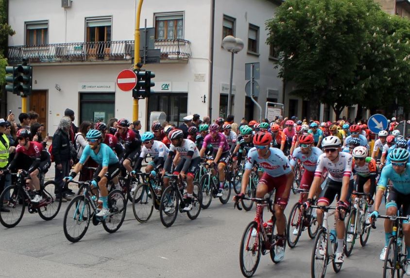 Il Giro d'Italia a Certaldo (foto da comunicato)