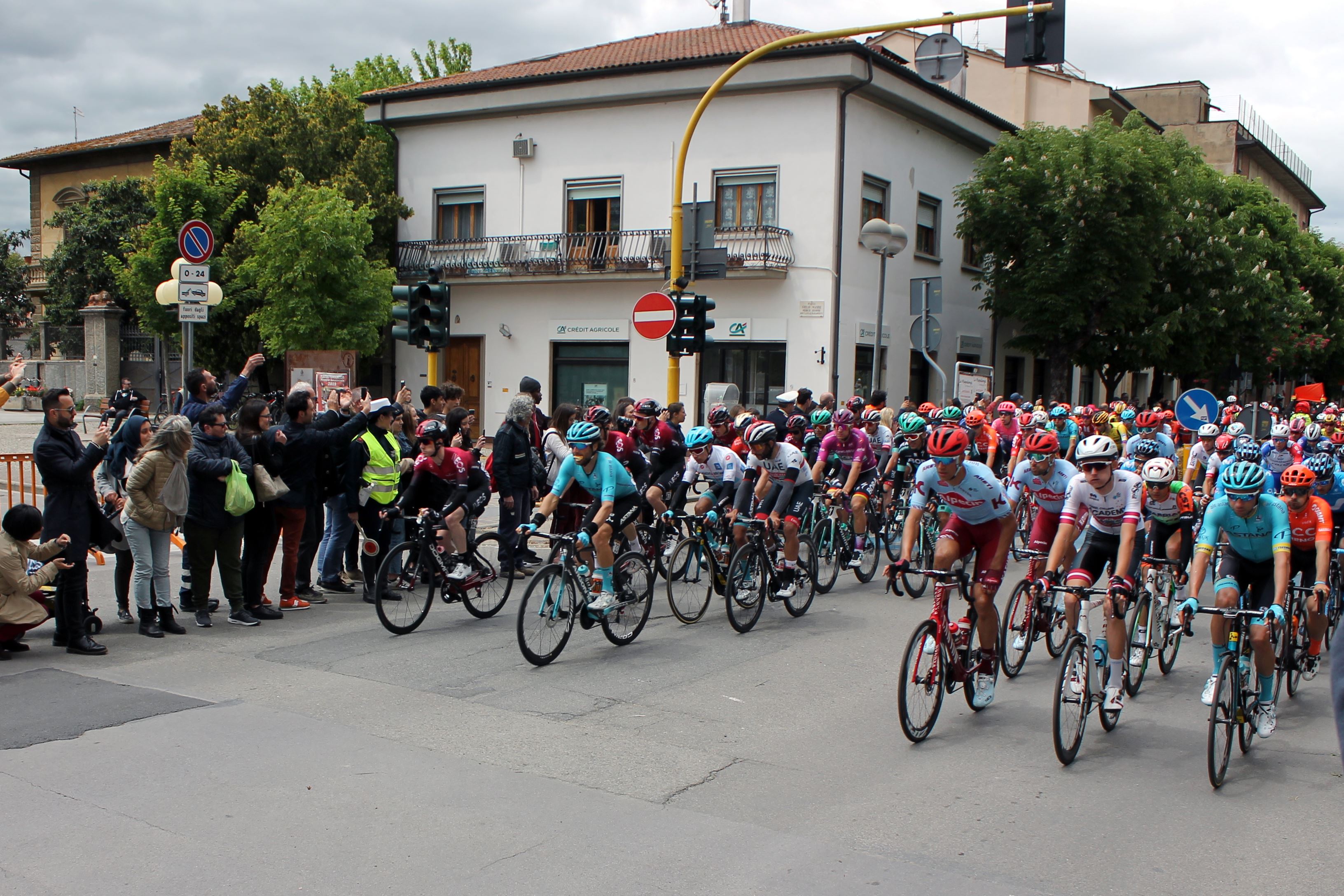 Il Giro d'Italia a Certaldo (foto da comunicato)