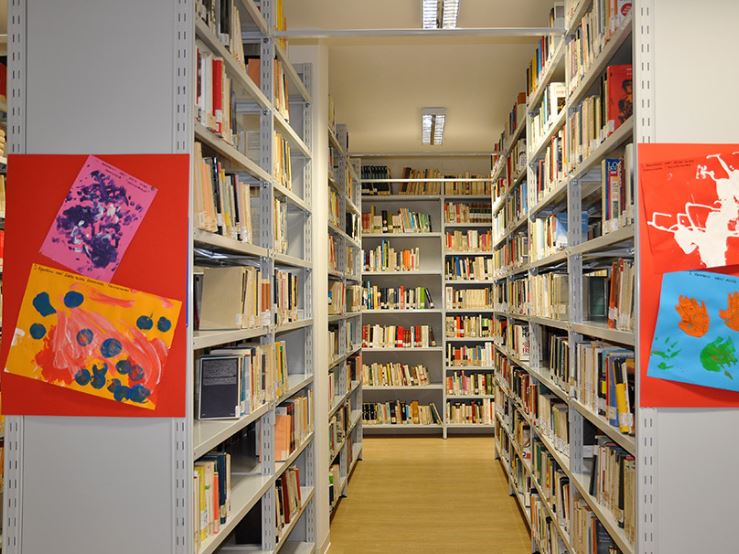 La Biblioteca Gilberto Rovai di Incisa (foto da sito della Biblioteca)