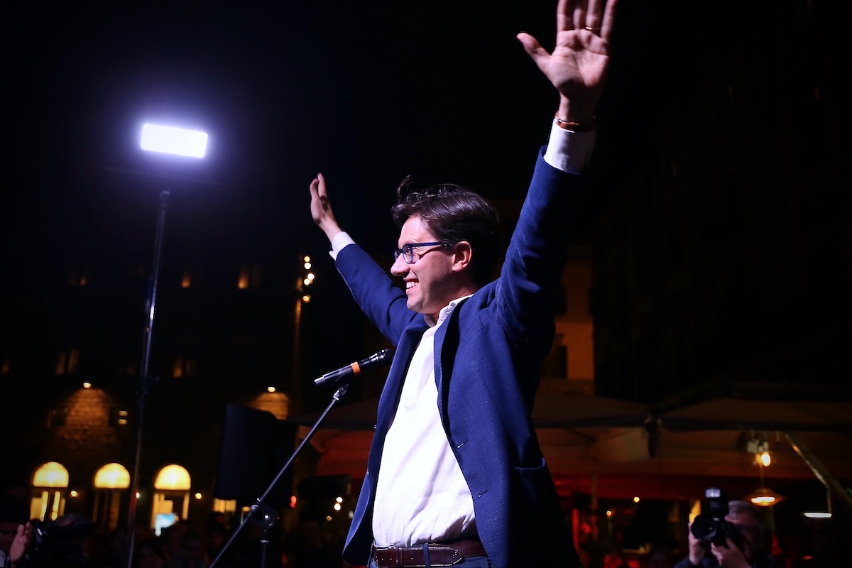 Dario Nardella confermato al primo turno Sindaco di Firenze (foto di Antonello Serino, Ufficio Stampa - Redazione di Met)