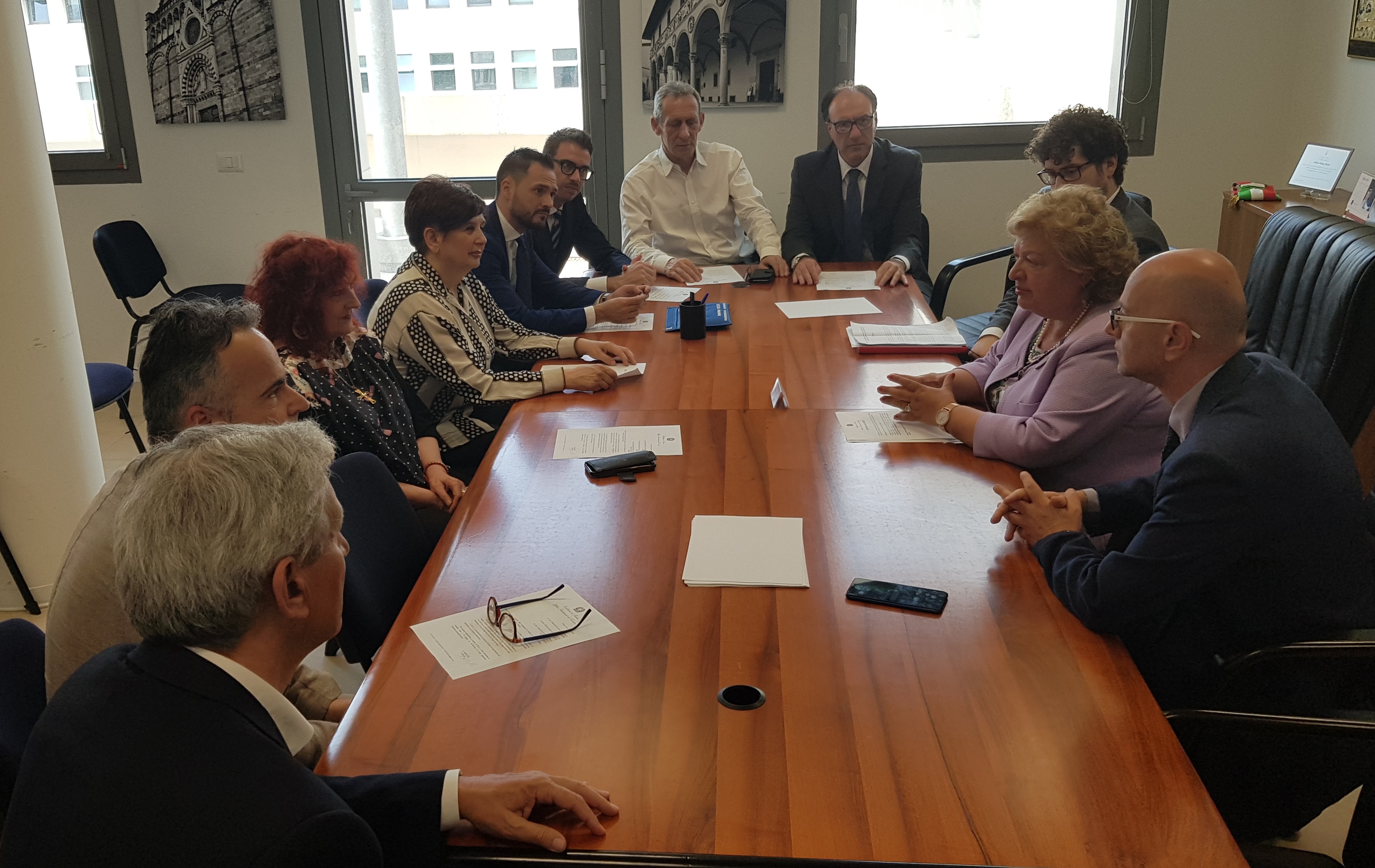 Il Prefetto incontra i Sindaci neo eletti dei Comuni della provincia di Pistoia