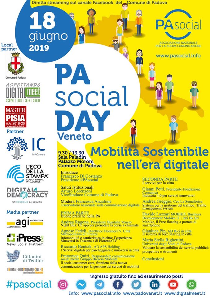 Muoversi in Toscana al Pa Social Day