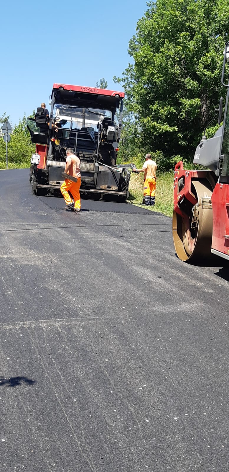 Lavori sulle strade provinciali in Mugello