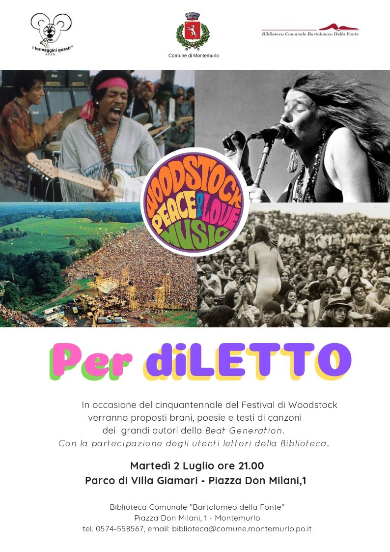 Woodstock Locandina evento