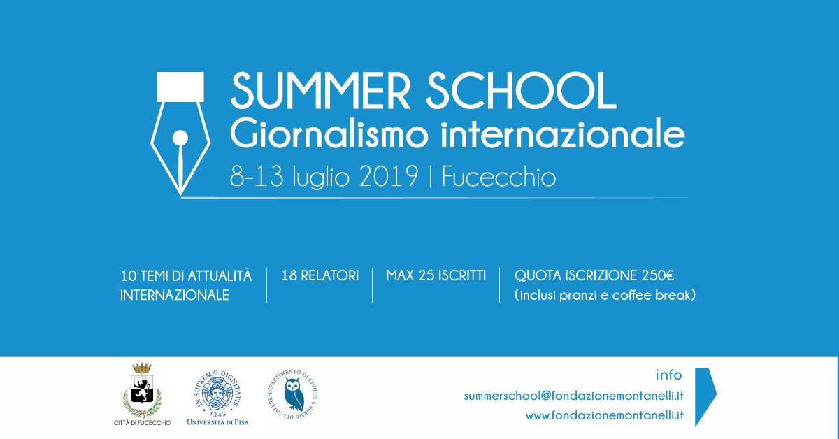 Summer School a Fucecchio ( immagine da sito UniPi)
