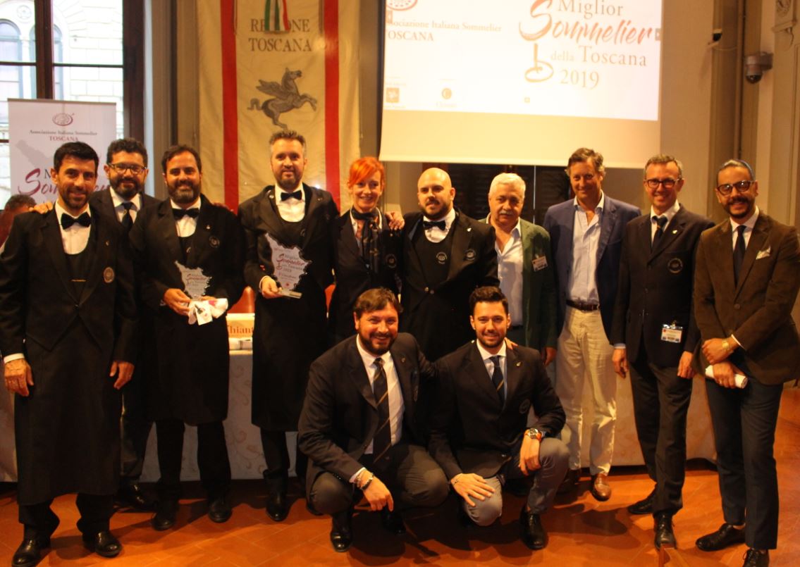 Premiazione Miglior Sommelier della Toscana 2019