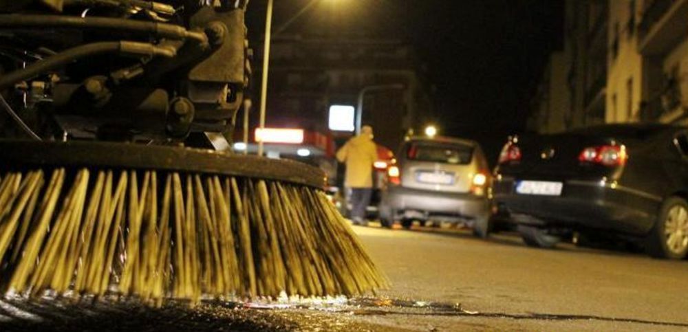 Torna regolare lo spazzamento notturno delle strade (foto da comunicato)