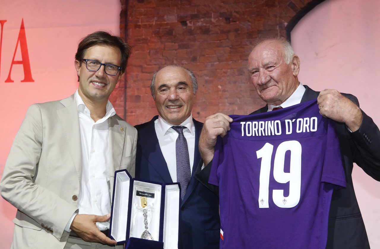 Consegna del Torrino d'Oro a Rocco Commisso