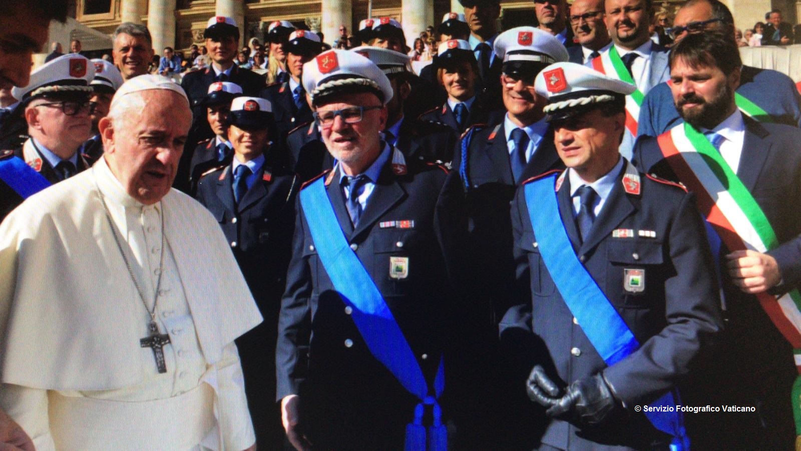 Delegazione Mugello da Papa Francesco 2