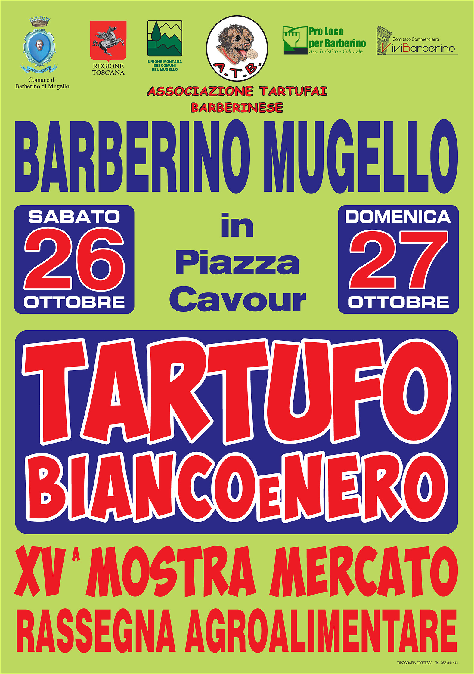 Locandina Tartufo a Barberino (immagine da comunicato)