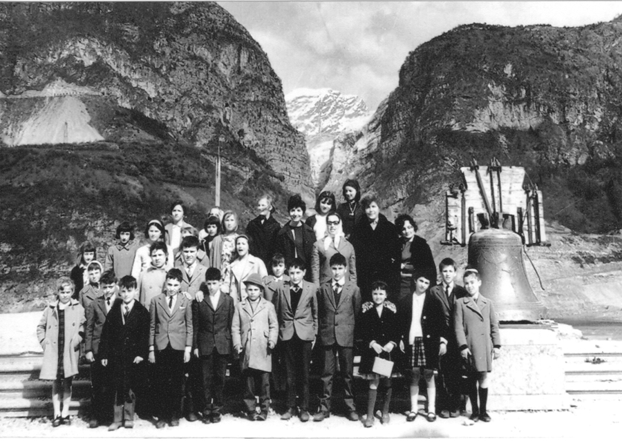 1964 Prima visita Longarone (foto da comunicato)