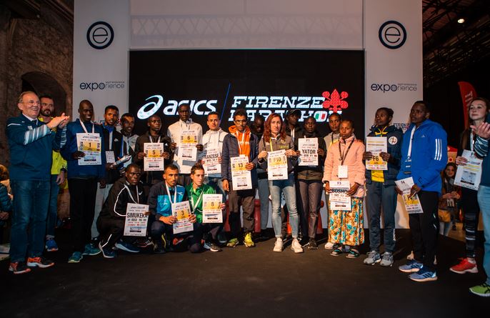 Presentazione top runners Firenze Marathon