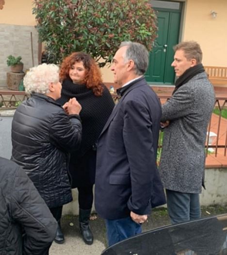 Il Presidente Rossi a Figline insieme alla sindaca Mugnai