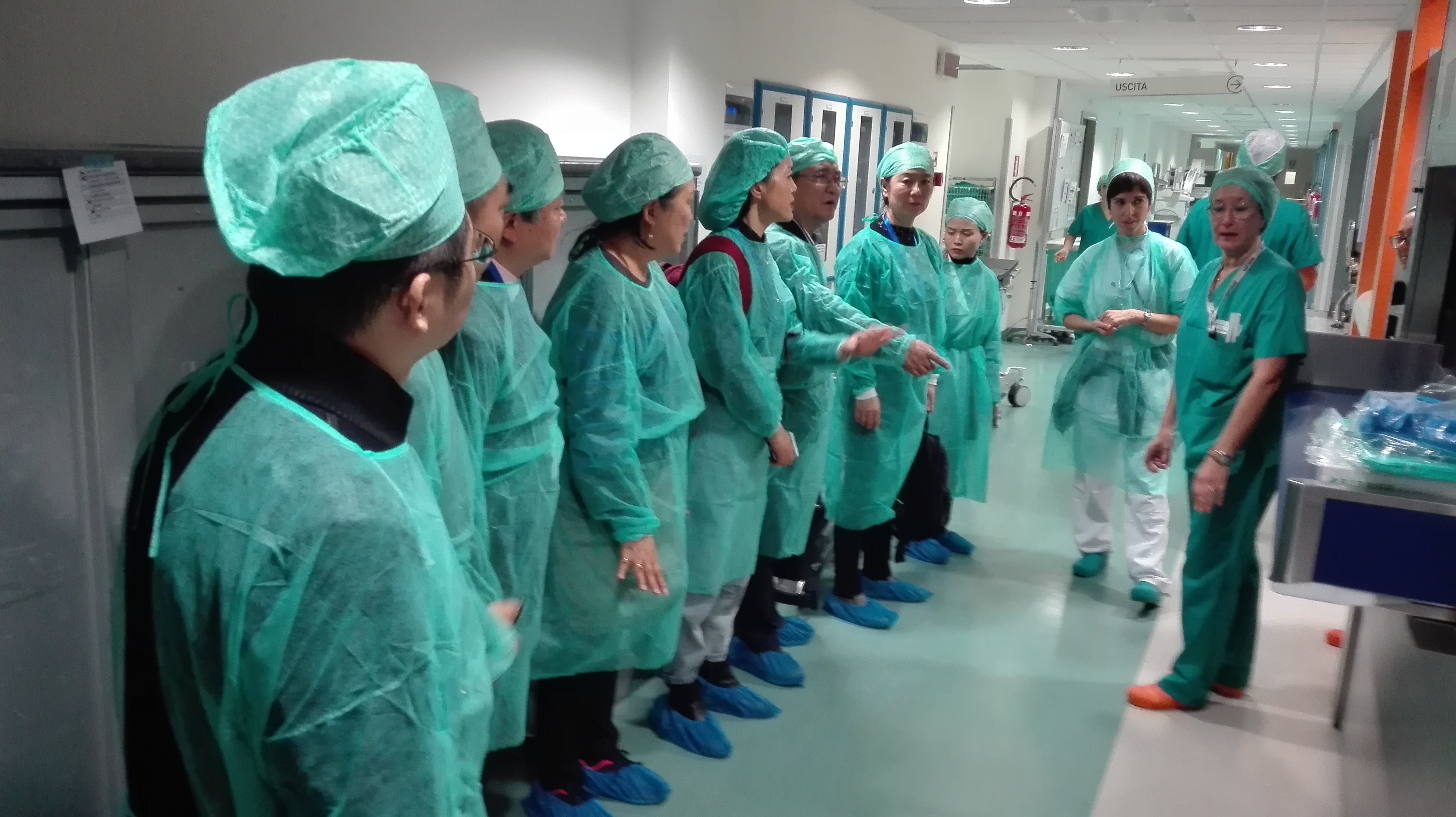 15 primari anestesisti cinesi in visita negli ospedali Santo Stefano di Prato e Santa Maria Nuova Firenze e alla centrale operativa 118 