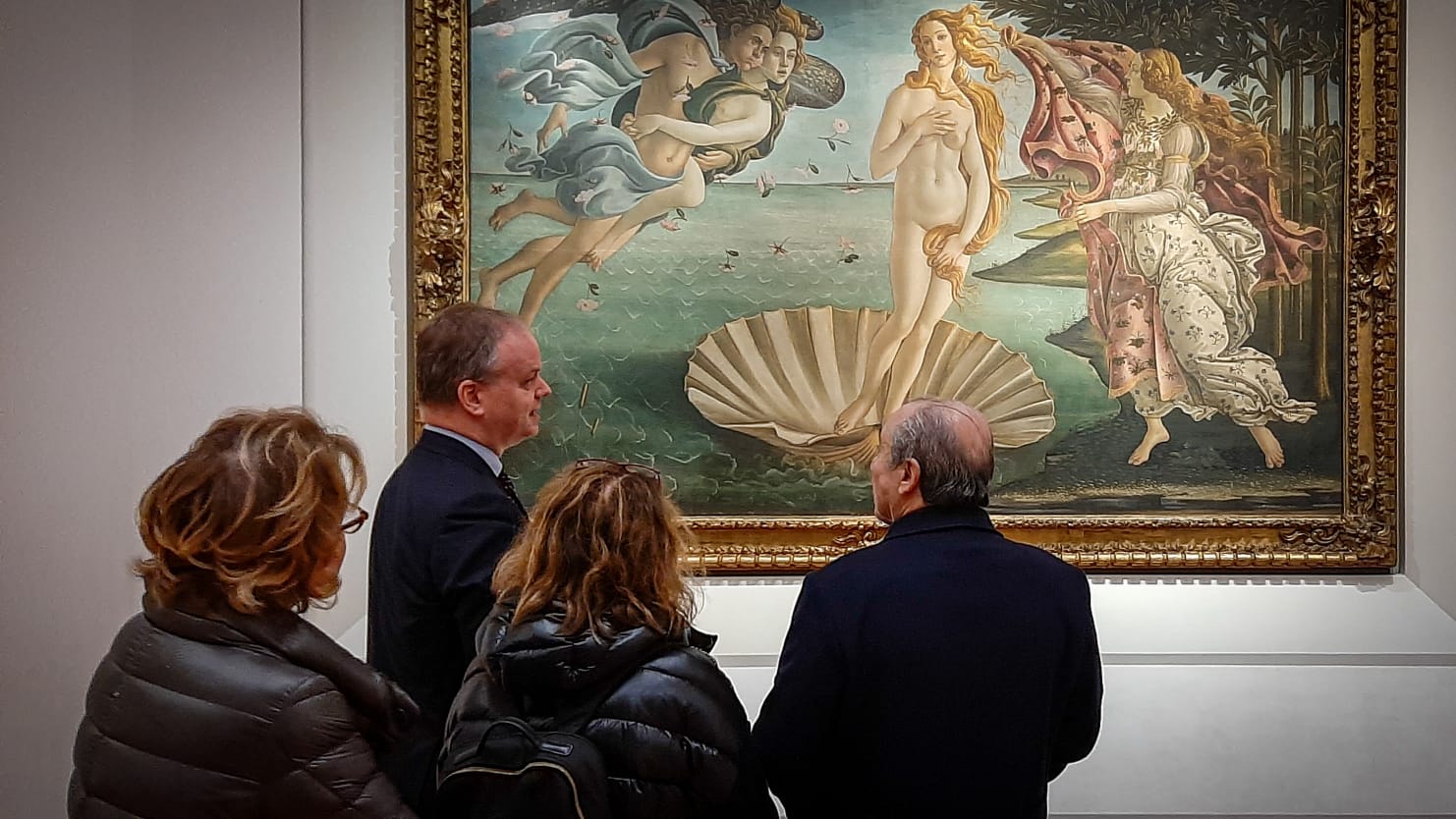 Direttore Uffizi, visita Commisso a Galleria ha portato bene (Foto da comunicato)