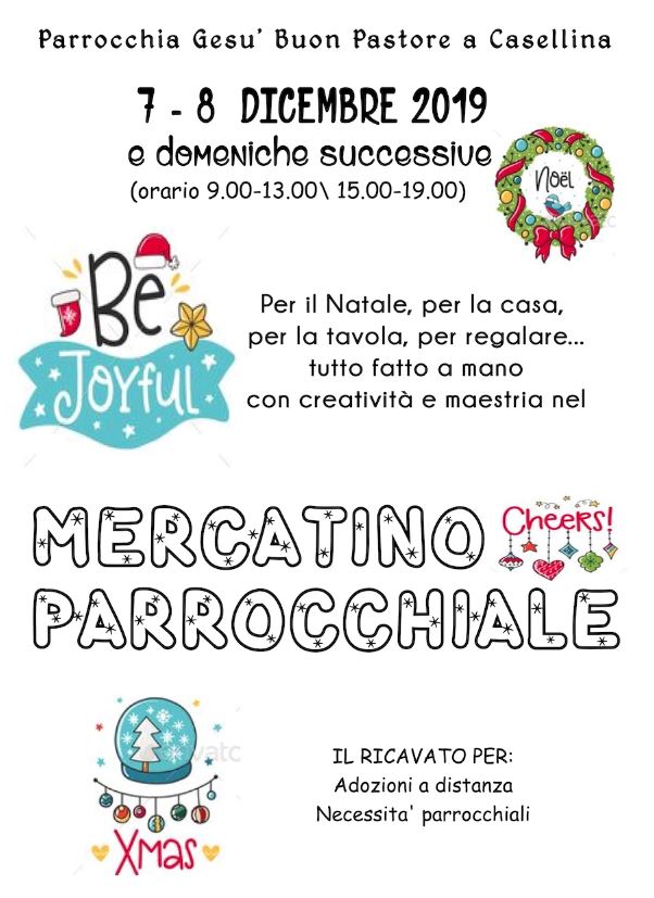 Alla Parrocchia di Casellina il Mercatino di ricami e pizzi 