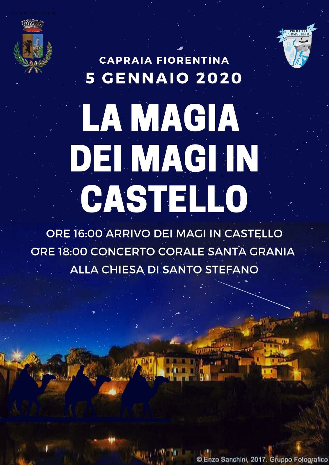 Locandina - La magia dei Magi in Castello 