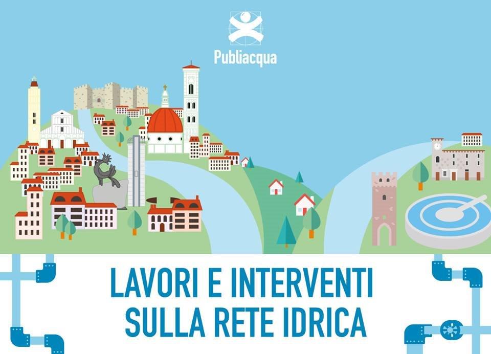 Aggiornamento vie interessate dai lavori sulla rete idrica di Firenze 