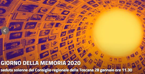 Banner dal sito del Consiglio regionale della Toscana