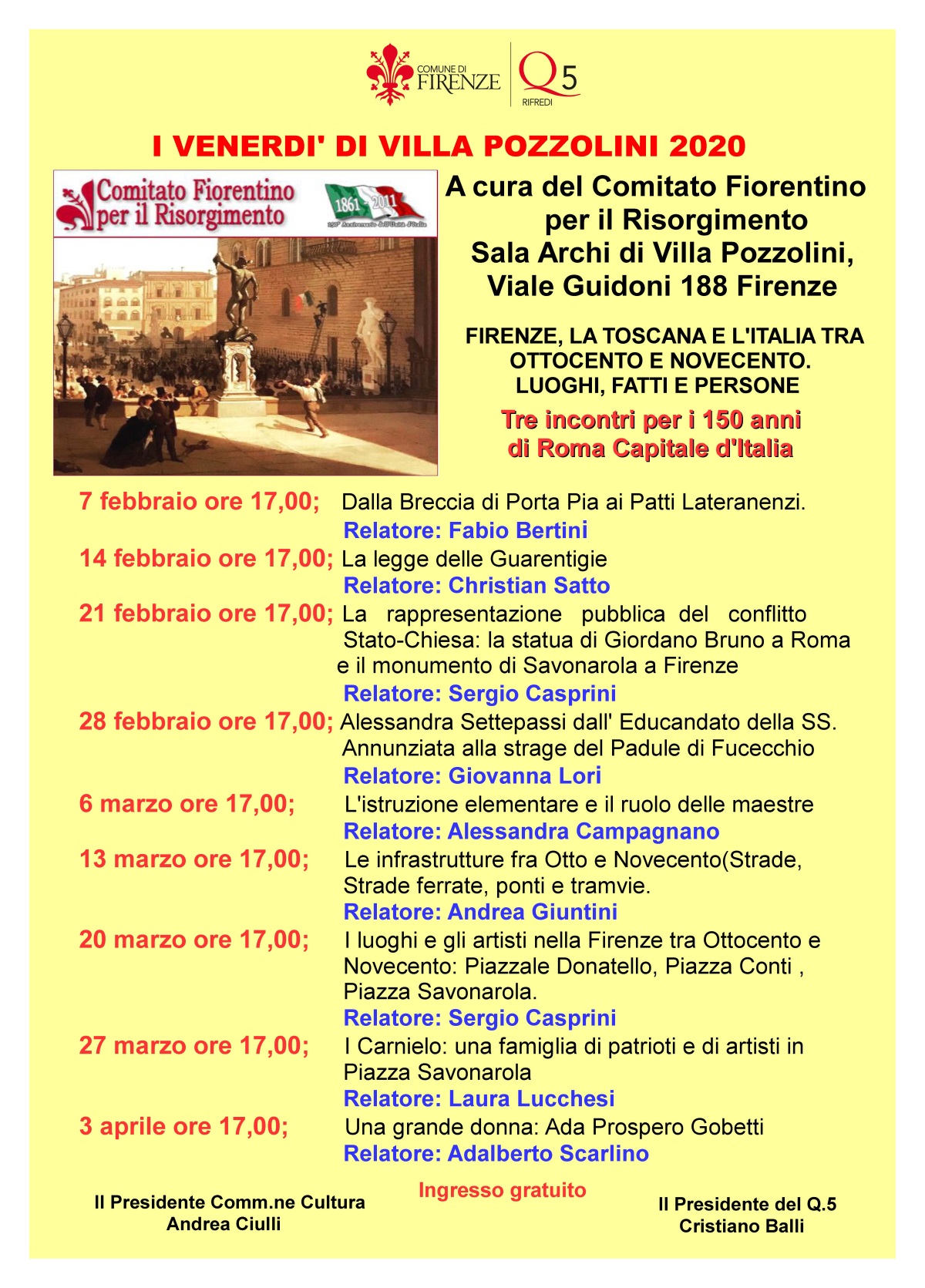 Eventi a Villa Pozzolini 
