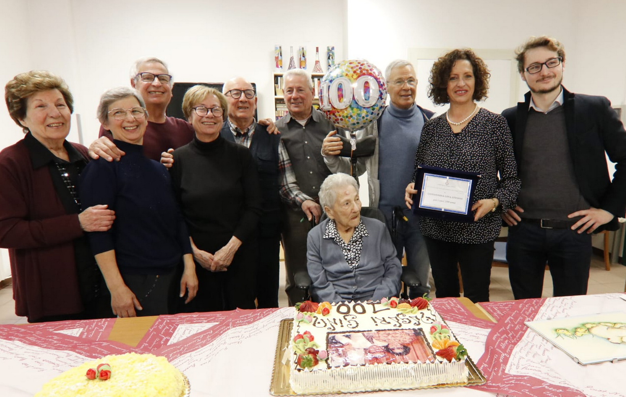 Visita del Sindaco Angela Bagni alla centenaria Giovannina Gina Bitossi (Foto da comunicato)