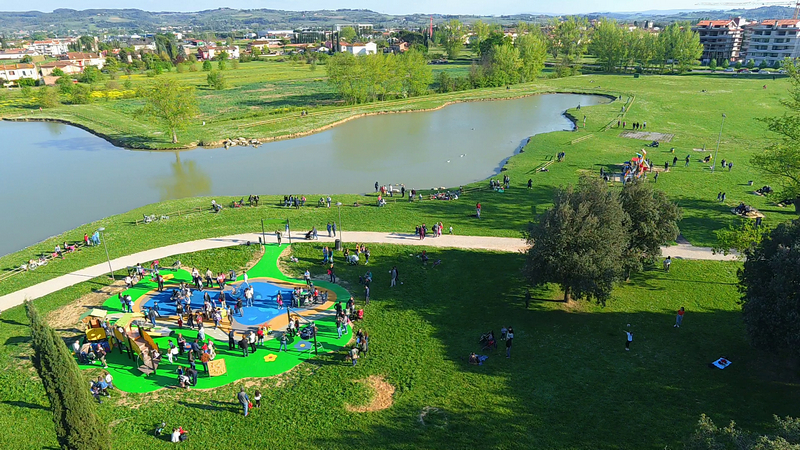 area gioco parco Serravalle