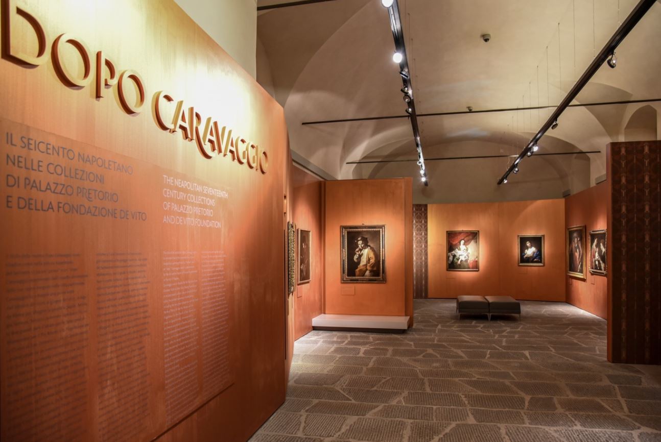 Ingresso mostra a Palazzo Pretorio - foto Marco Badiani