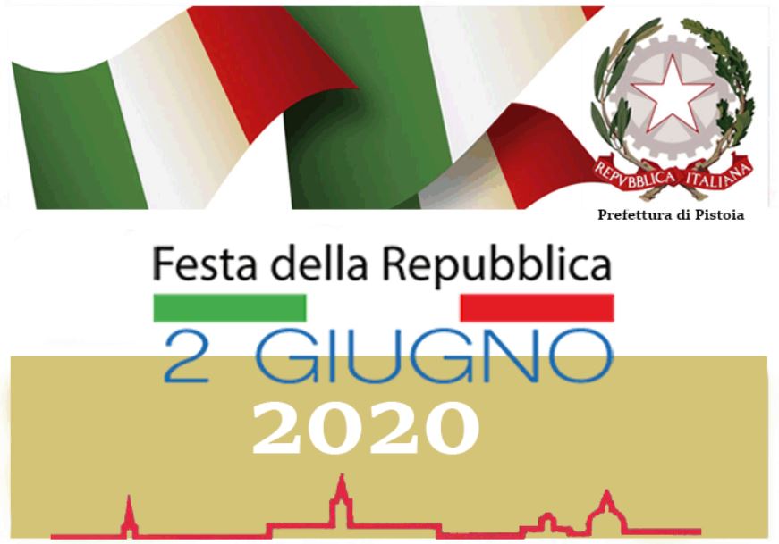 Banner festa della Repubblica a Pistoia
