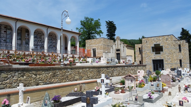 Cimitero comunale di Rocca (Foto da comunicato)