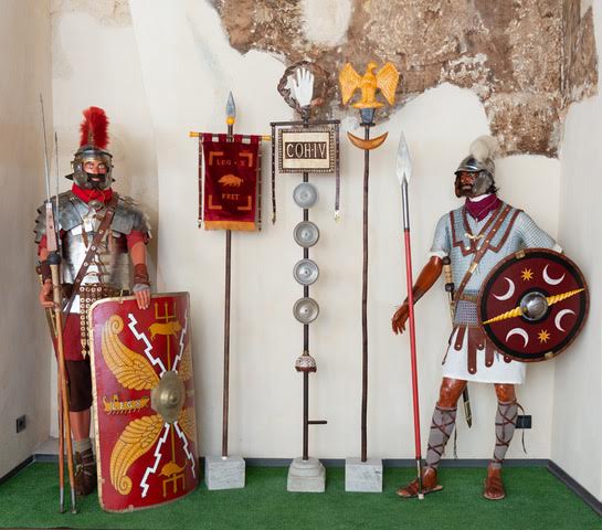 Legionari romani alla Badia di Vaiano