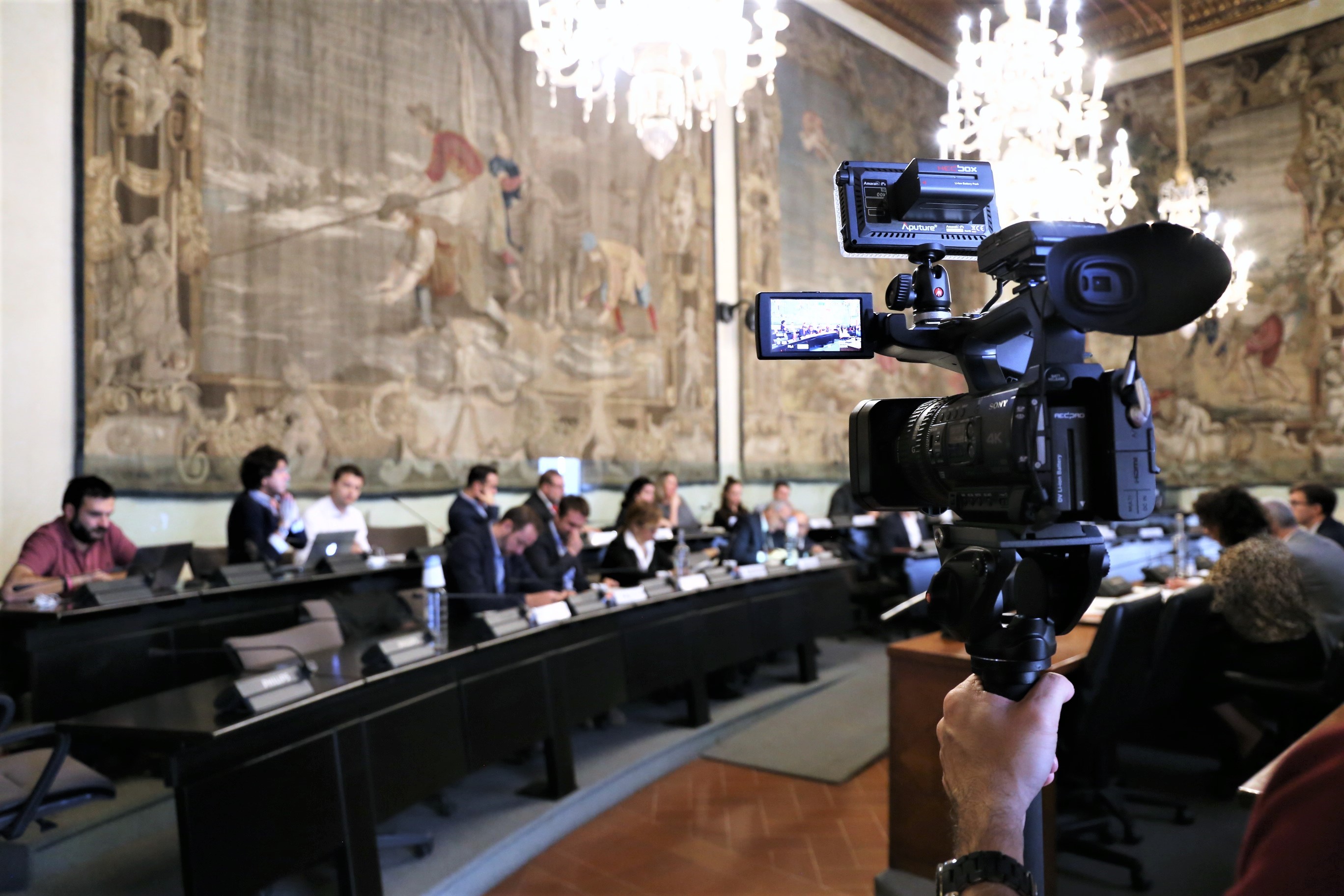 Consiglio della Citt Metropolitana di Firenze mercoled 15 luglio (foto Antonello Serino Met)