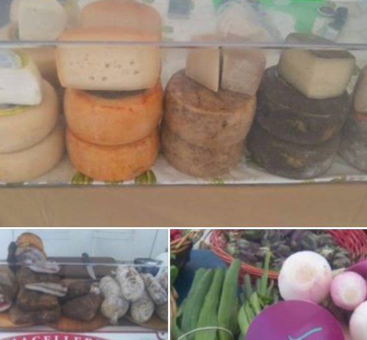 Alcuni dei prodotti del Mercatale in empoli (Foto da pagina Facebook dell'evento)