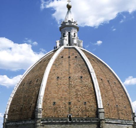 La Cupola del Brunelleschi in una immagine dal sito dell'Opera di Santa Maria del Fiore