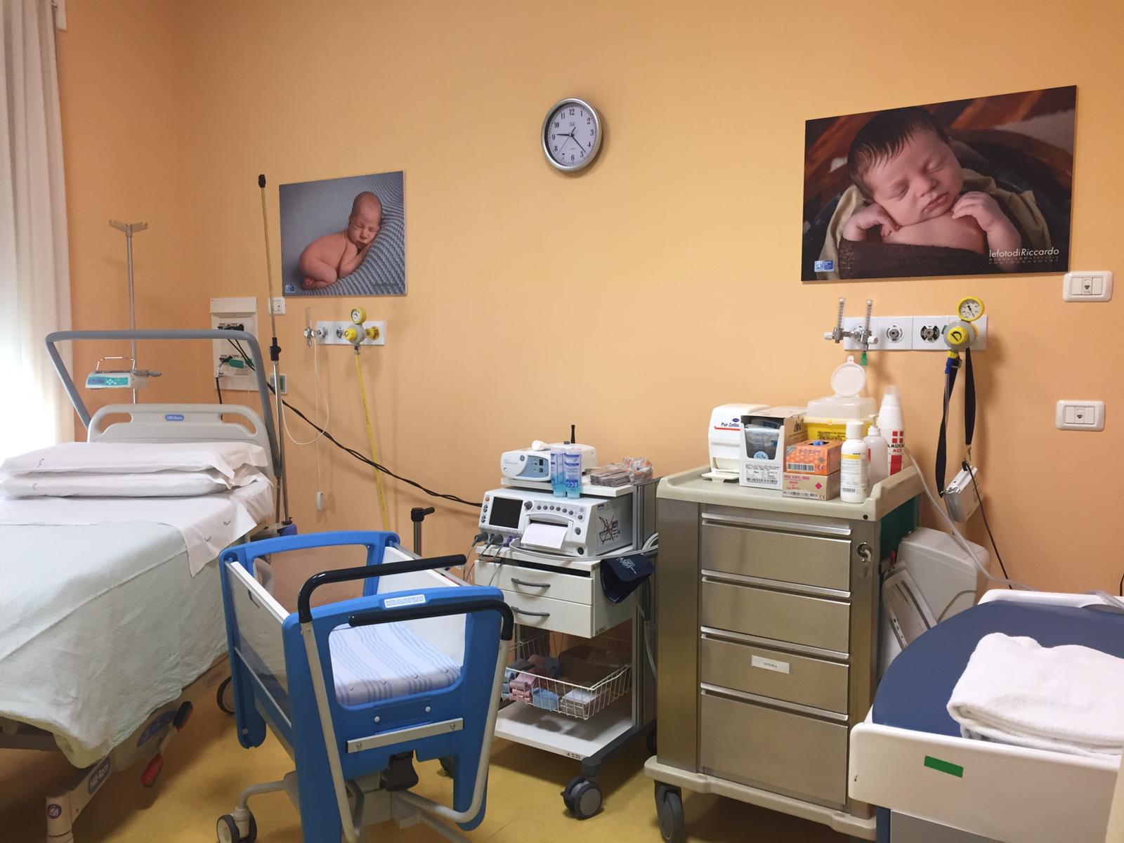 Reparto ostetricia e ginecologia presidio ospedaliero di Pescia (Foto da comunicato)