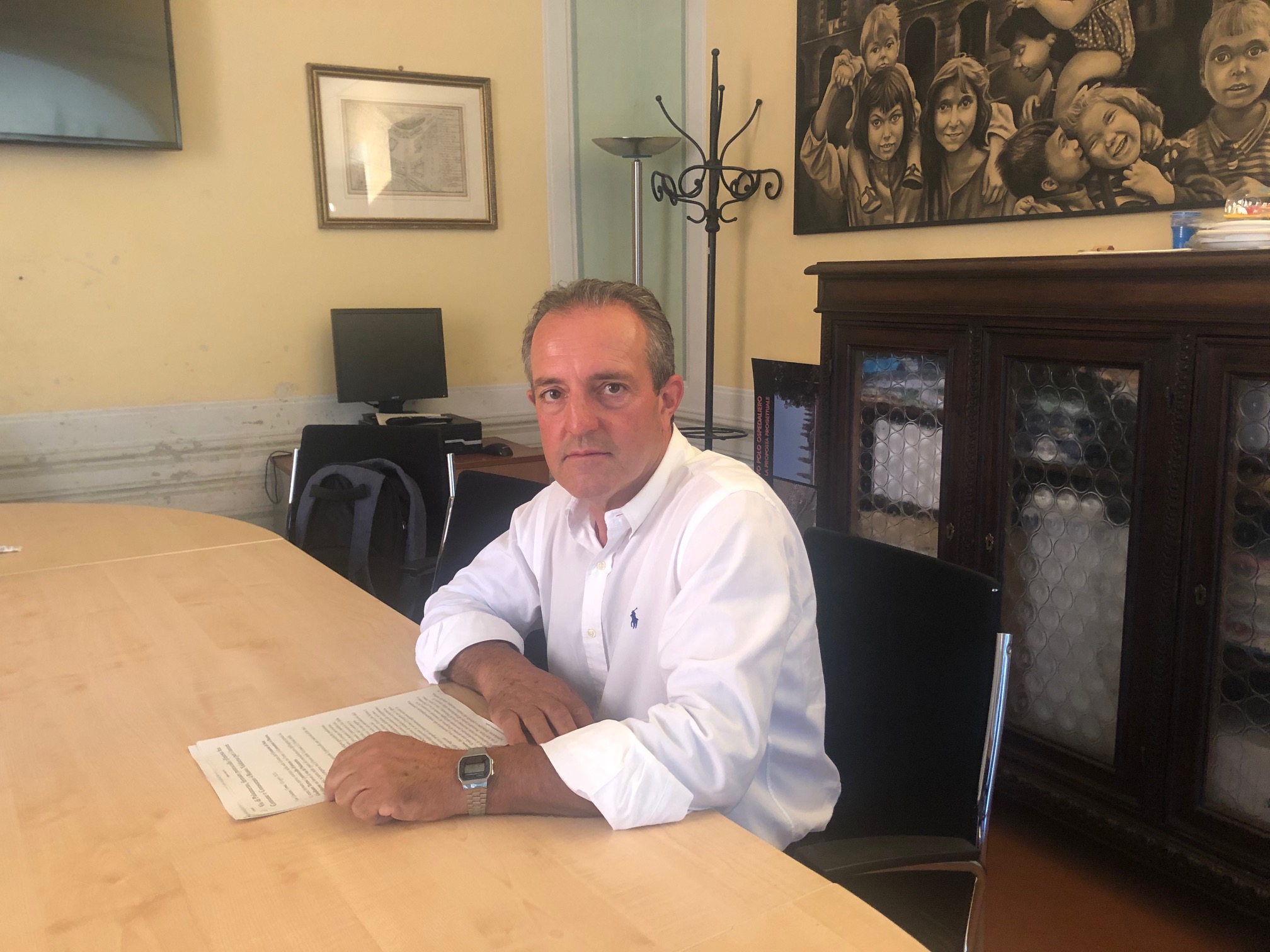 Maurizio Ventavoli, presidente del Consorzio di Bonifica 4 Basso Valdarno (Foto da comunicato)