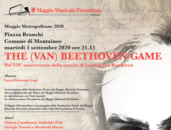 Maggio Metropolitano The Van Beethoven Game, locandina