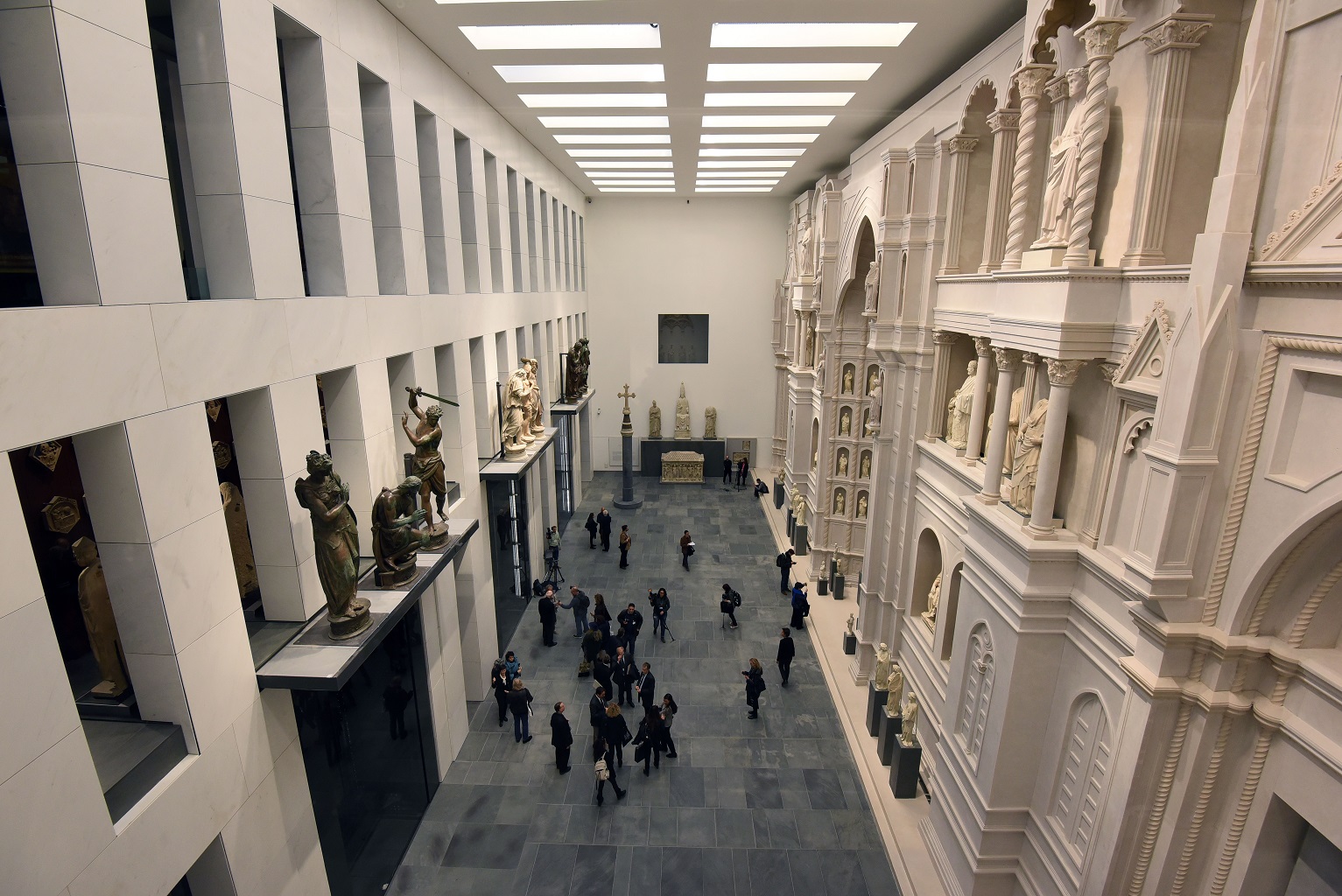 Sala del Paradiso, Museo dell'Opera del Duomo, foto Claudio Giovannini.