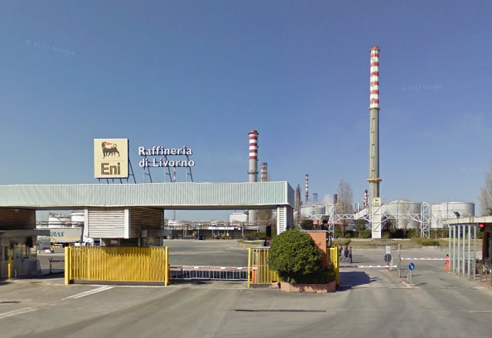 Raffineria Eni di Stagno (LI) (Foto da comunicato)