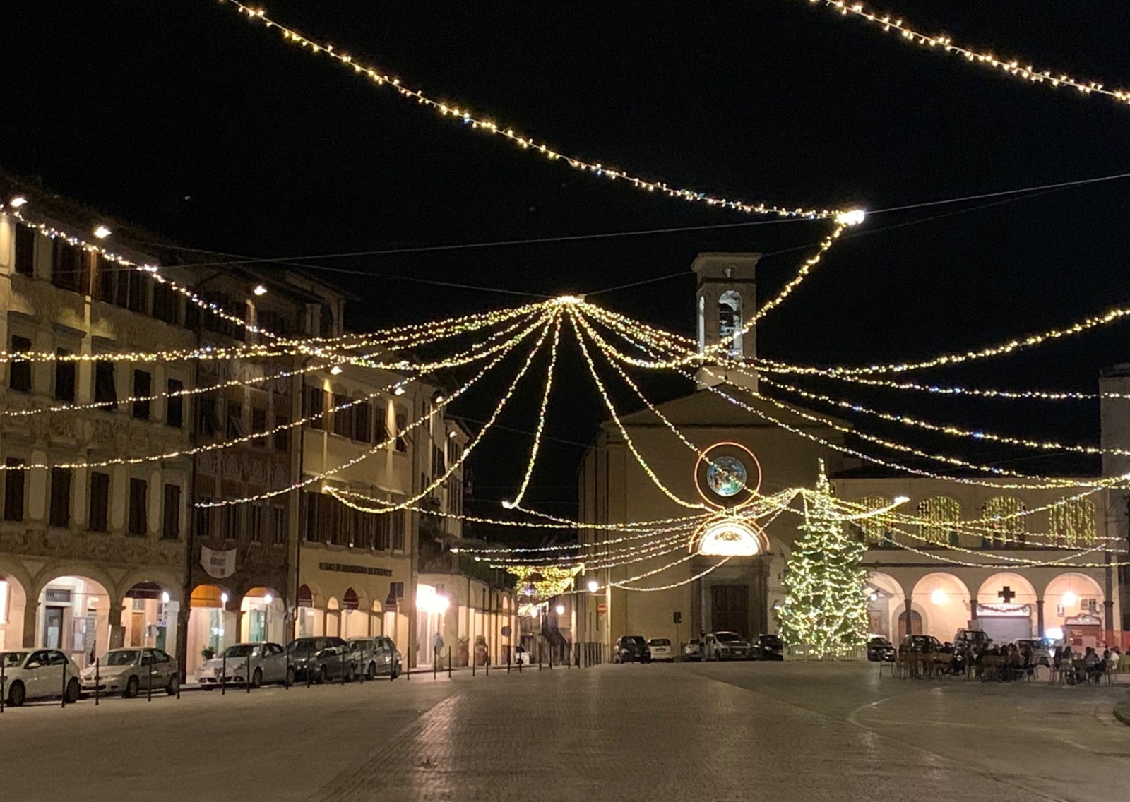 Luminarie 2019, piazza Ficino (Foto da comunicato)