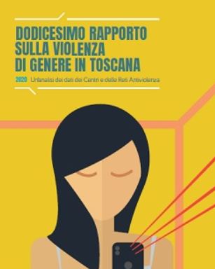 Copertina XII Rapporto sulla violenza di genere in Toscana