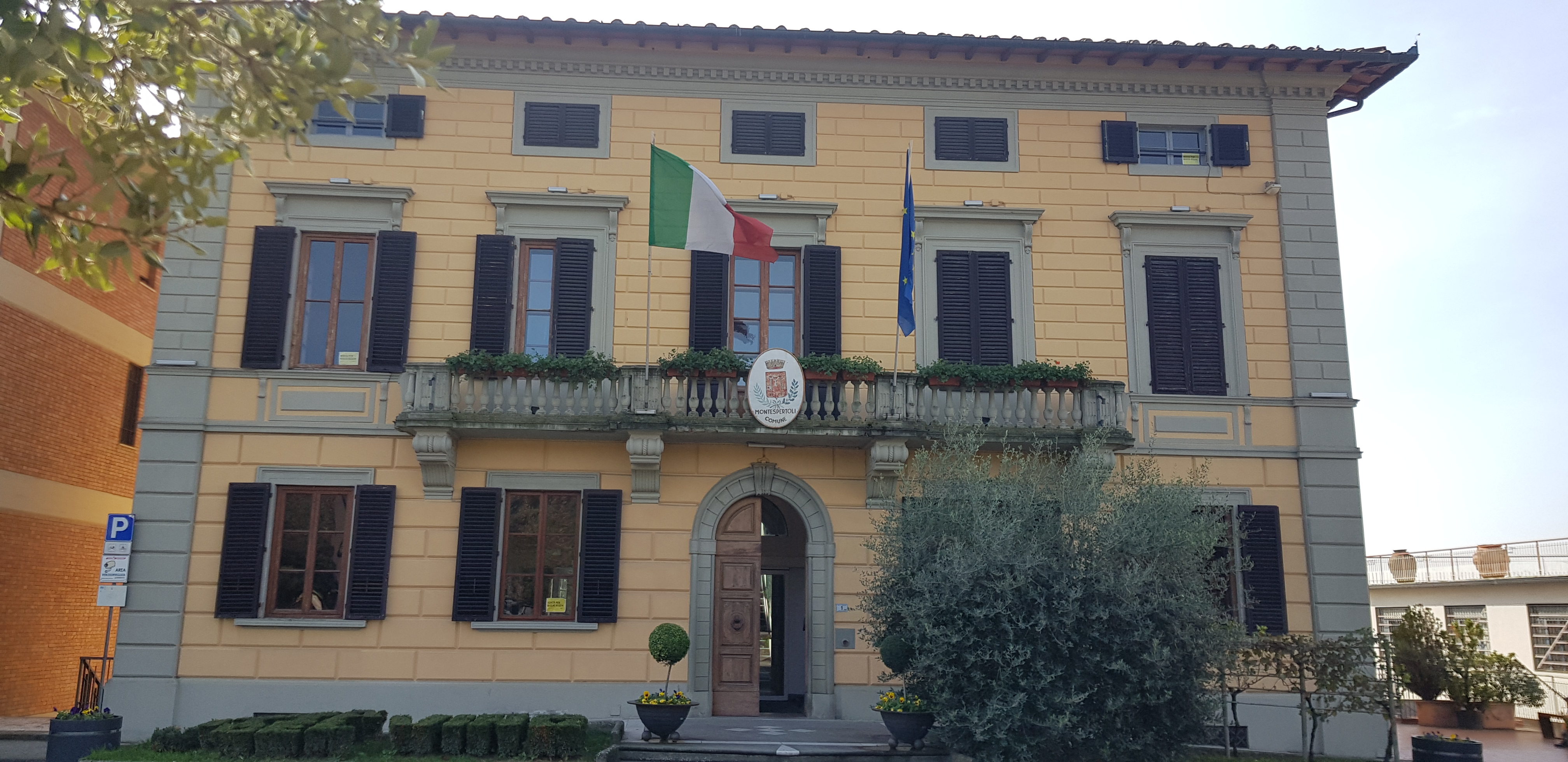 Palazzo comunale (Foto di repertorio da web comune Montespertoli)