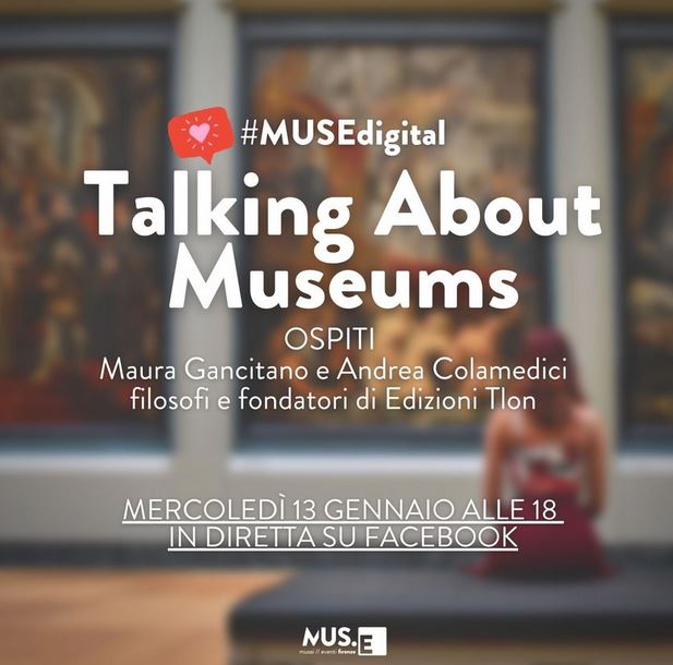 Banner 'Parliamo di musei'