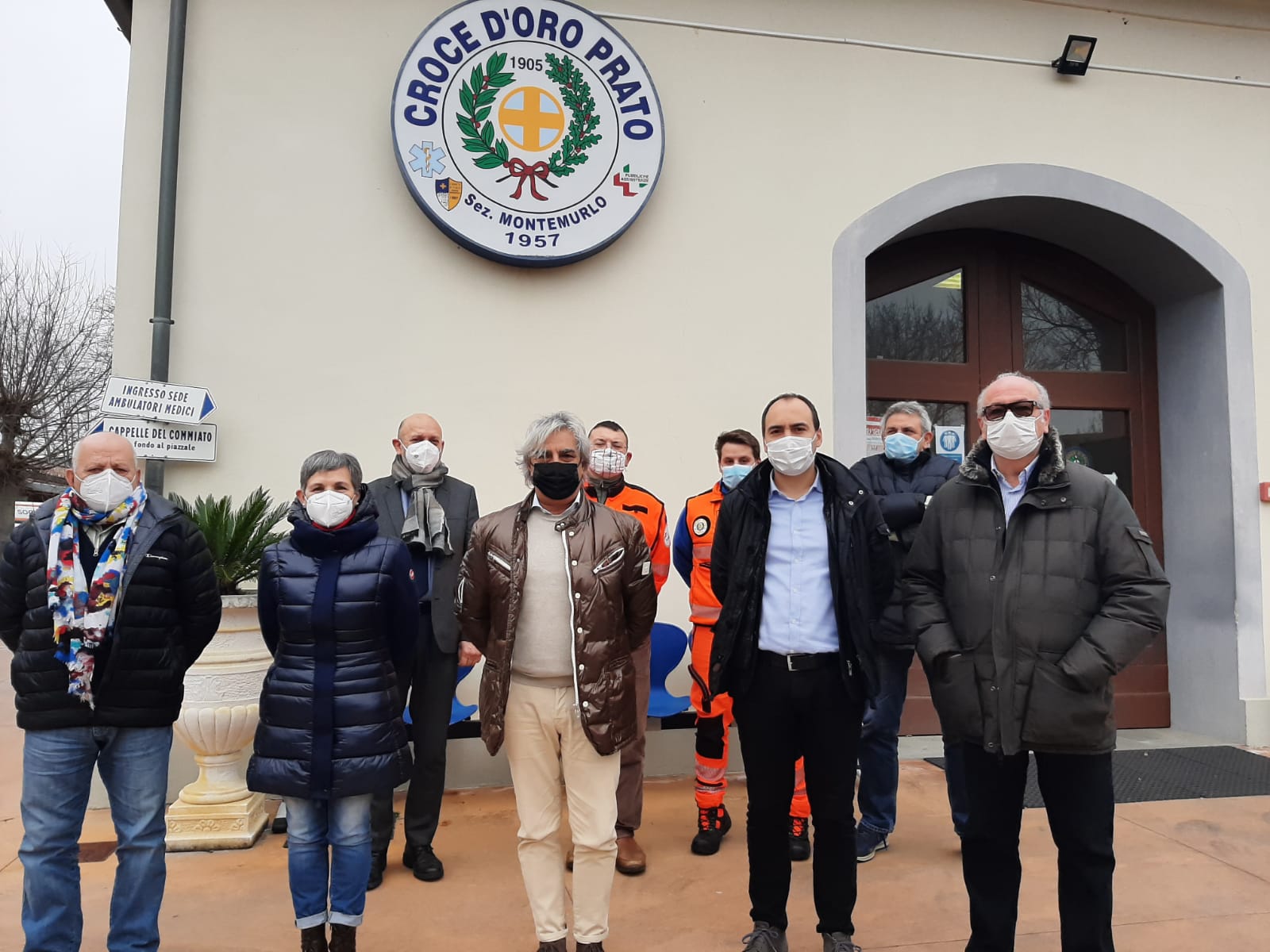 La sezione di Montemurlo della Croce d'Oro